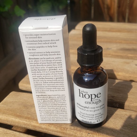 PHILOSOPHY When hope is not enough Face Serum NWT - Picture 4 of 7